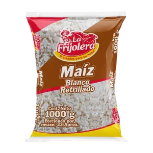 Maíz Blanco Retrillado 1000g