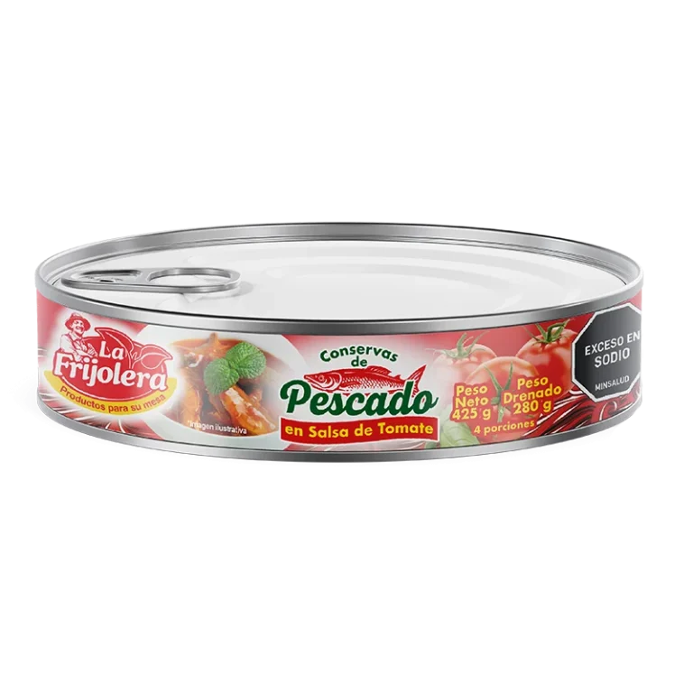 Conservas de Pescado en Salsa de Tomate-Sardina Oval 400g